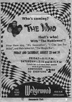 Promo for the Wedgewood Shows 1968 (Sent by Mike)