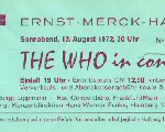 Ticket stub, Hamburg 1972 (&copy; Rolf Thalmann)