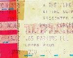 Ticketstub for Houston show 1980 (by Scott Smith)