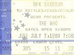 Ticket, 07-07-1989 (© Thomas Byron)