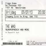 Ticket Amsterdam, 05.07.2013