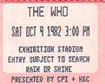 Ticket, 9.10.1982