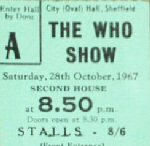 Ticket, 28.10.1967