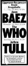 Concert Promo, Essen 1980