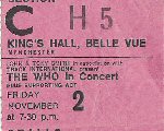 Ticket, 2.11.1973