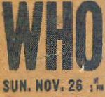 Concert Add, 25.11.1967