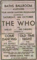 Promo for Scunthorpe 16 October 1965 (thanks to Doug)