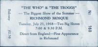 Ticket 23 July 1968