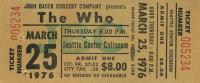Ticket 25 March 1976