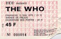 Ticket 13 May 1979 (thanks to Joseph Kolmansky)