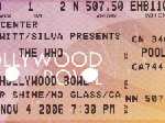 Ticket LA night #1 2006