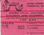 Ticket Stub, 22-12-1973 (© by Steve Griffiths)