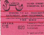 Ticket Stub, 22-12-1973 (&copy; by Steve Griffiths)