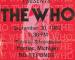 Ticket, 30.9.1982